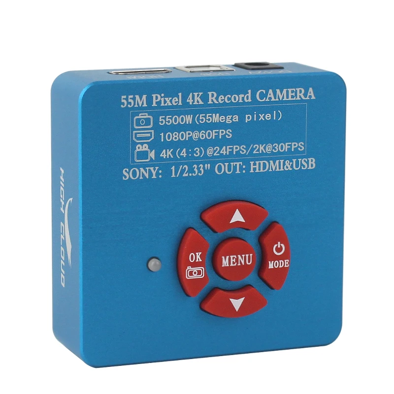 Imagem -03 - Câmera de Vídeo Microscópio Sony Imx307 c Lente de Montagem para Telefone Tablet pc Pcb ic Solda Reparação 2k Vga Hdmi Usb tf 1080p 48mp 50mp