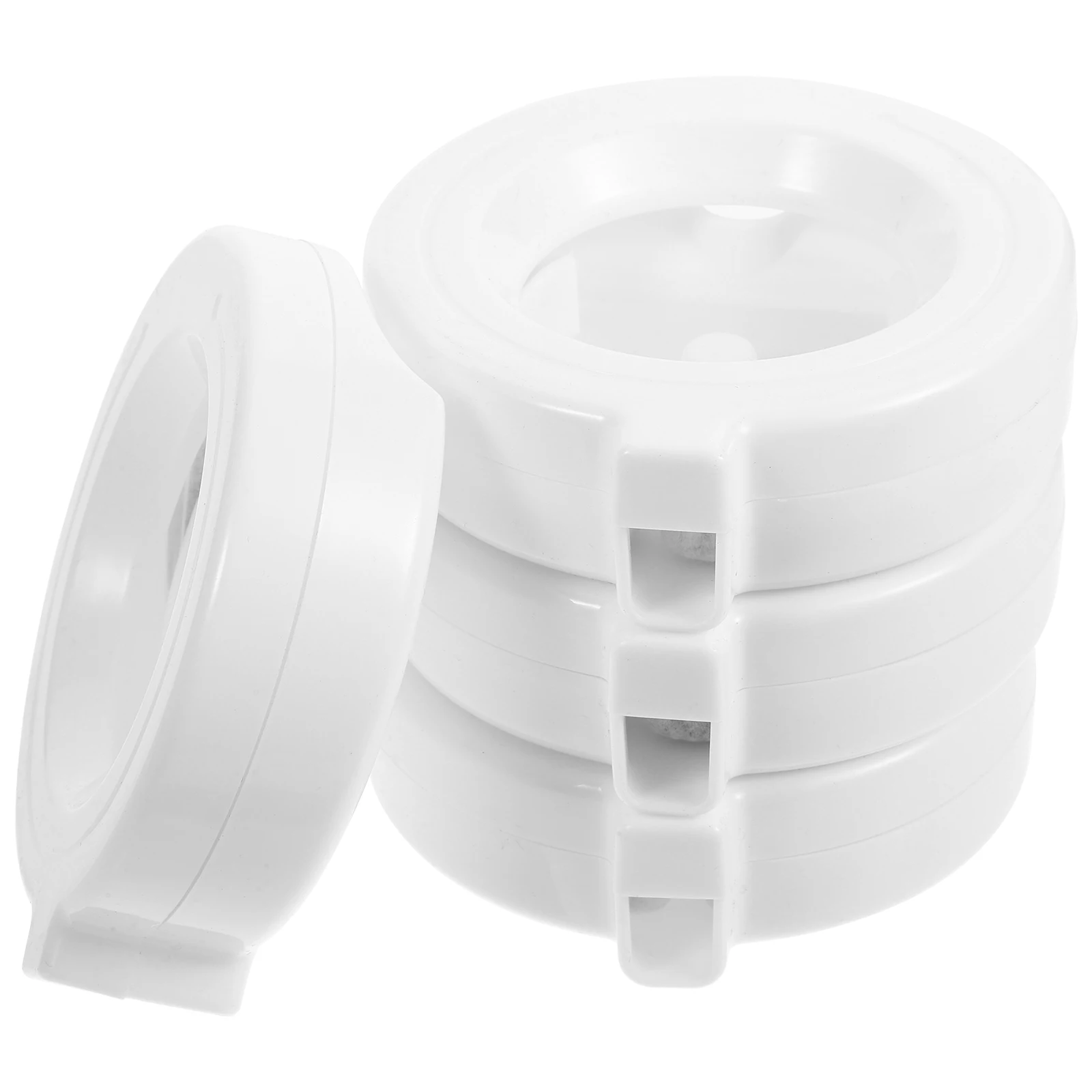 

4pcs Gravity Pet Water Filter Replacement Kits For Cat Fountain Reusable Hair Debris Catcher Odor Removal Soft Water Taste Safe