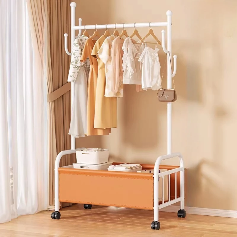 Perchero multifuncional dorado, Perchero Vertical De moda para Hotel, Perchero Charriot, Colgador De Ropa, muebles De almacenamiento