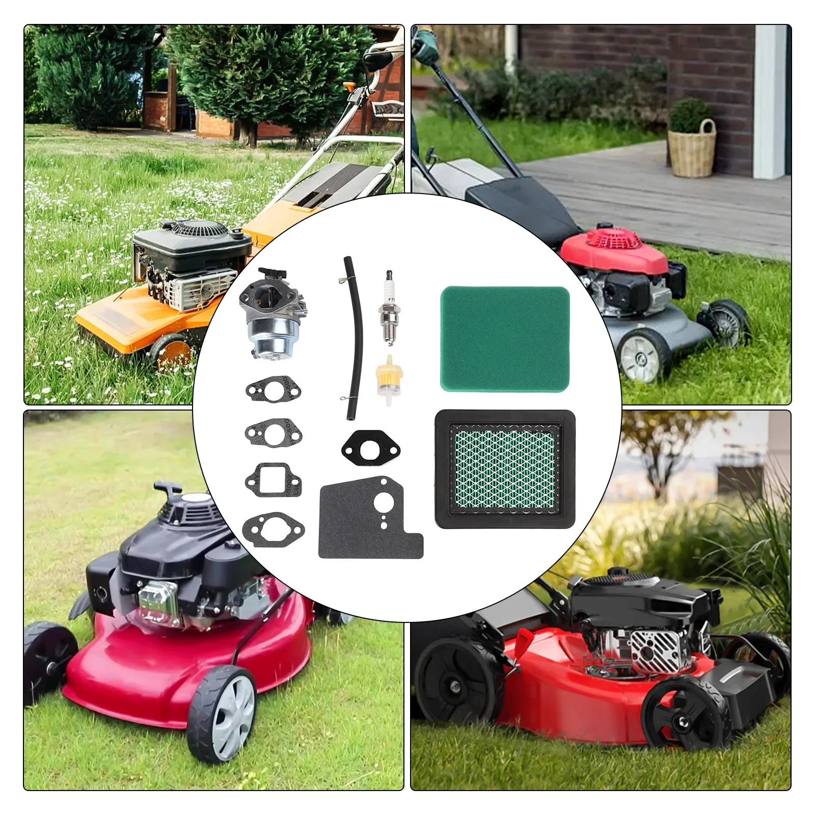 

Perfect Replacement and High performance Carburetor Kit for Honda GCV135 GC135 HRB216 HRS216 HRR216 Lawn Mowers
