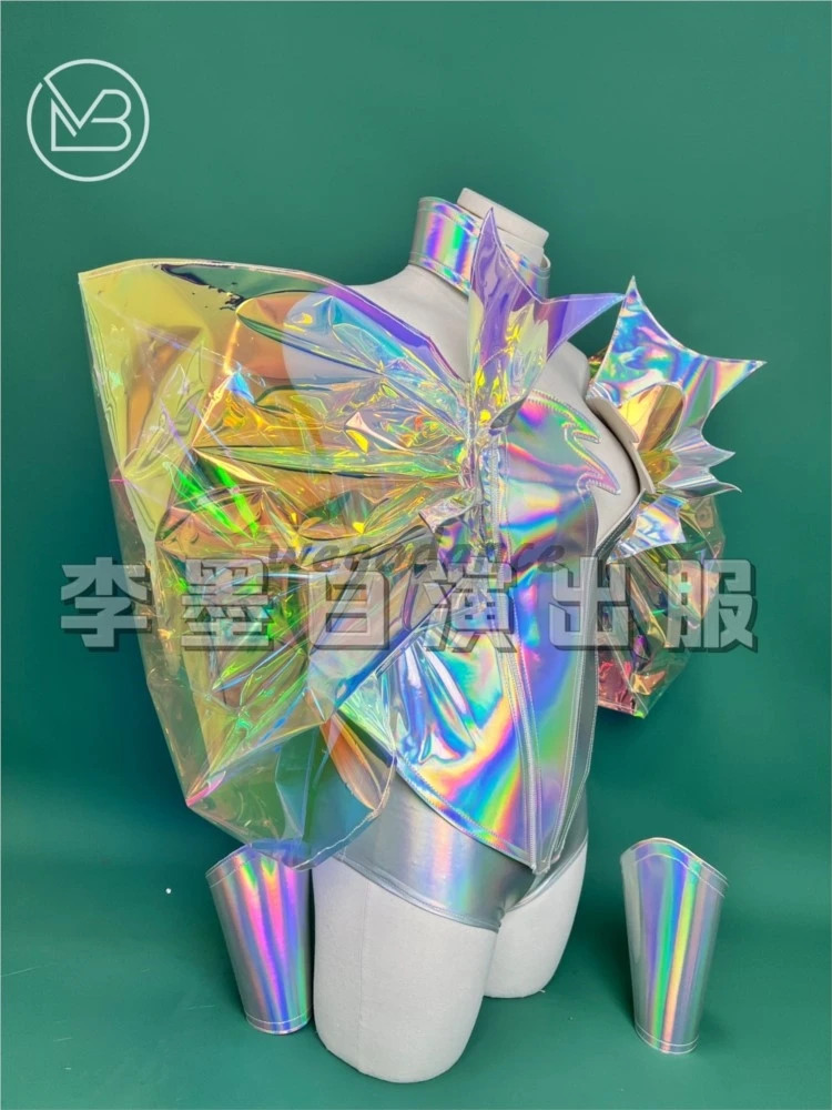 Magic Armor Laser Future Technology Costume, Discothèque, Performance, GKnitting, Style, ix