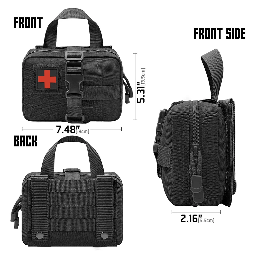 التكتيكية بقاء الحقيبة مزق بعيدا مول طقم طبي الرياضة في الهواء الطلق السفر التخييم التنزه الصيد الملحقات المنظم الخصر حقيبة