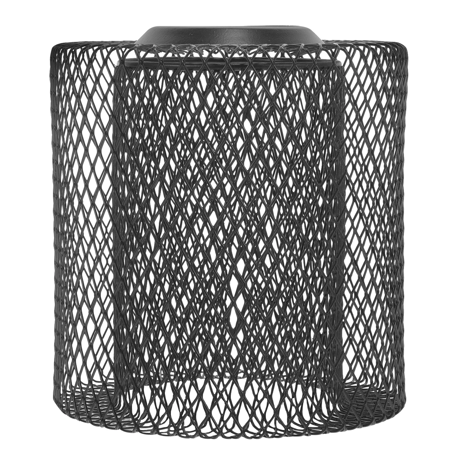 

Lampshade Ceiling Light Cover Metal Hollow Design Black Geometric Boho Industrial Style Pendant Lamp Shade For Home Restaurant