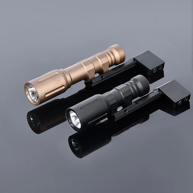 WADSN PLH-V2 PL350 PDW350 Tactical Flashlight High Power Airsoft Weapon Scout Light With M-lok Keymod Rail Offset Mount Base