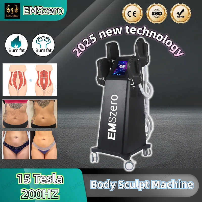 

EMS HI-EMT Electro Magnetic Muscle Stimulator Emszero NEO Body Sculpt Weight Loss Machine Pelvic Floor Train Salon