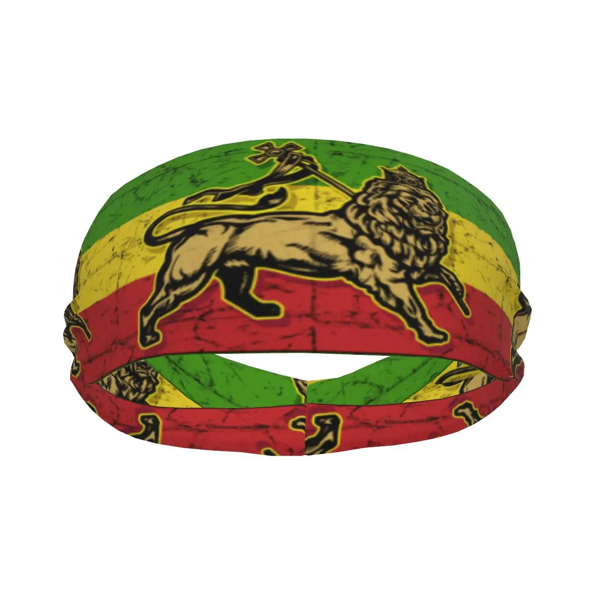 

Lion Of Judah Flag Athletic Headband Elastic Sweatbands Women Men Basketball Sports Gym Fitness Sweat Band Volleyball Tennis