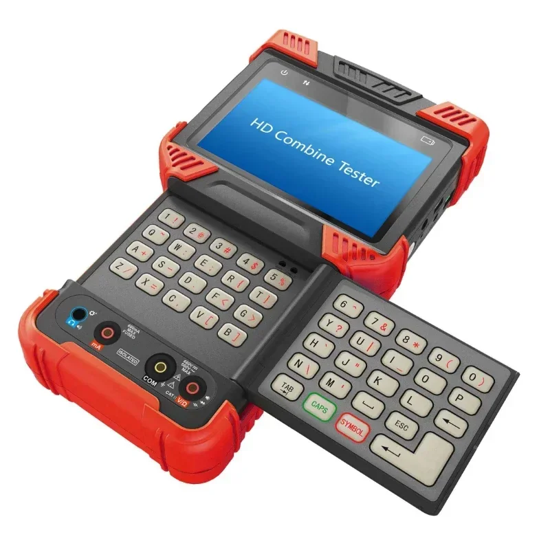 T73 CCTV TESTER 4''TFT Screen Support H.265/H.264 IP Camera Coaxial AHD CVI TVI Video Surveillance Tester Accurate Measurement