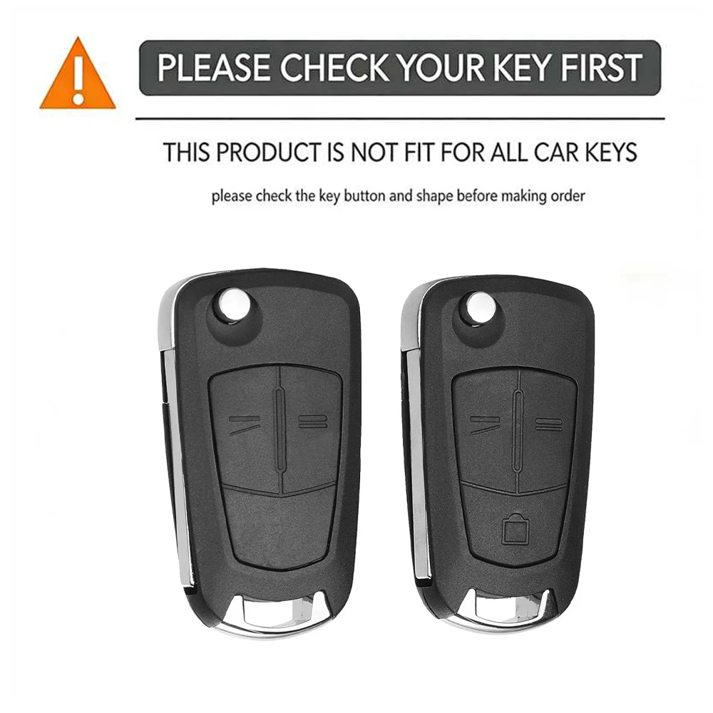 Silicone Car Key Case For Opel Vauxhall Astra H Corsa D Vectra C Zafira Astra Vectra Signum 2/3BNT