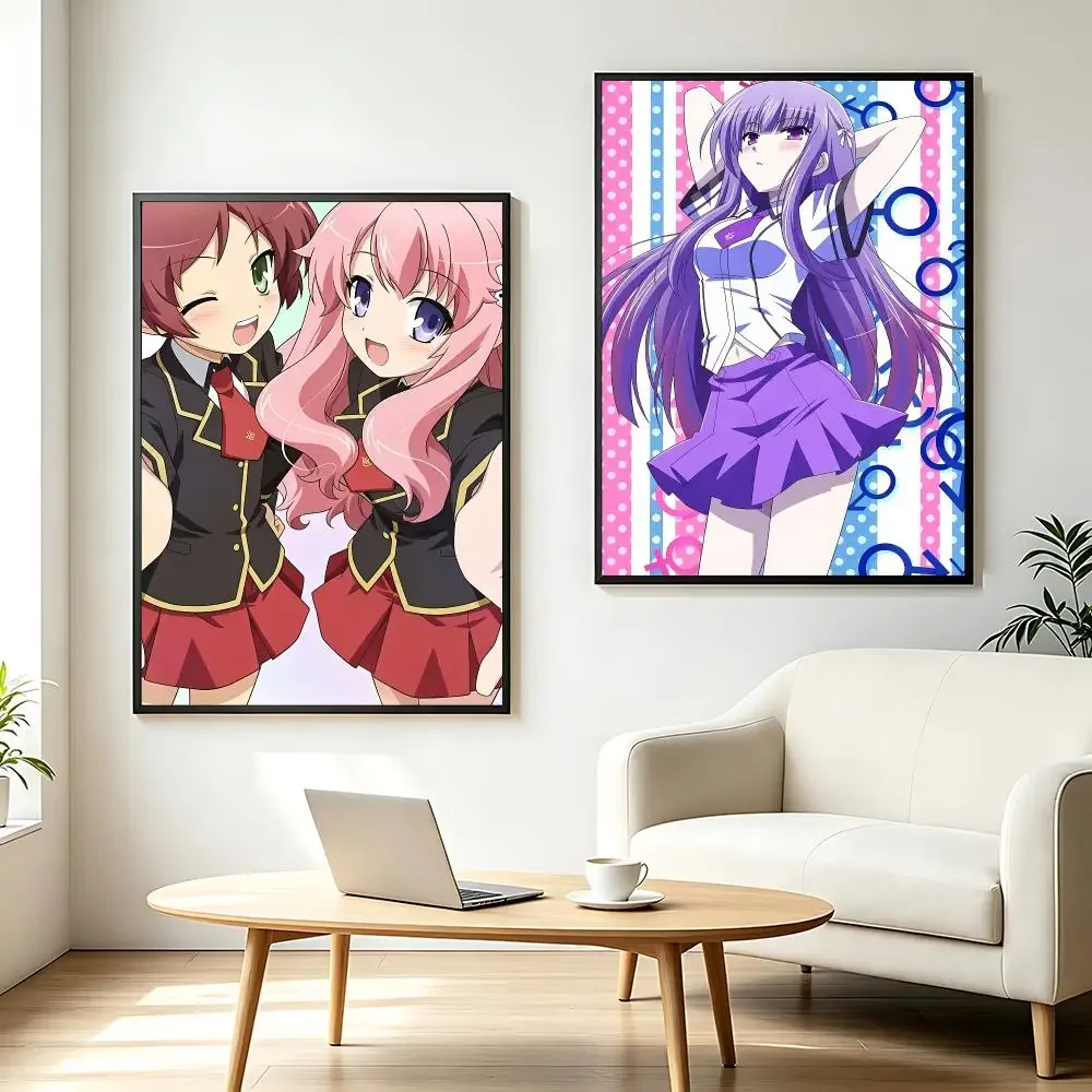 anime Baka and Test Summon the Beasts Poster HD Printing Fresh and Nordic Home Decor Wall Art for the Living Rooms Hallways Gift