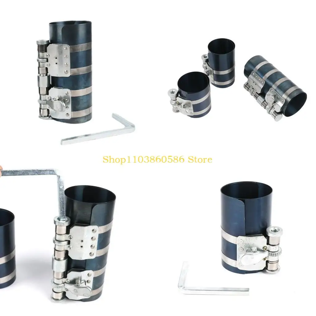 

242A Car Engine Piston Rings Installer Removal Kit，AdjustableSize From 2-1/8Inches To 7Inches (53mm-175mm)