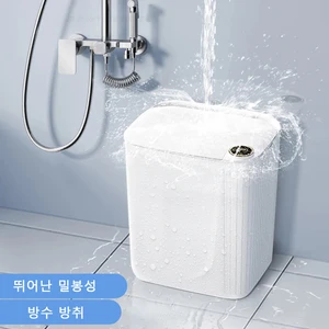 20L Smart Sensor Trash Can With Display Type-C Recharging Automatic Wastebin For Bathroom Kitchen Toilet Wastebasket Smart home 10 best sales garbage bin kitchen - №4