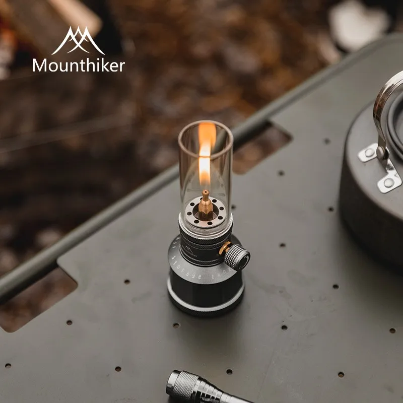 

MOUNTAINHIKER Outdoor Camping Gas Tank Lamp Portable Energy Saving Long Lasting Emotional Tourist Tent Atmosphere Lighting