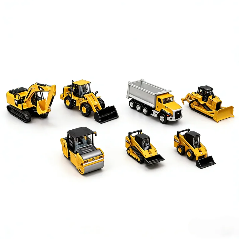 New 1: 64 Mining Transportation Engineering Vehicle Simulation Alloy Car Model Finished Product Toy Boy Girl Gift Collection