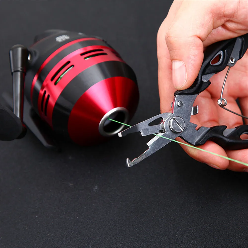 Multifunction Fishing Tools Accessories for Goods Winter Tackle Pliers Vise Knitting Flies Scissors 2022 Braid Set Fish Tongs