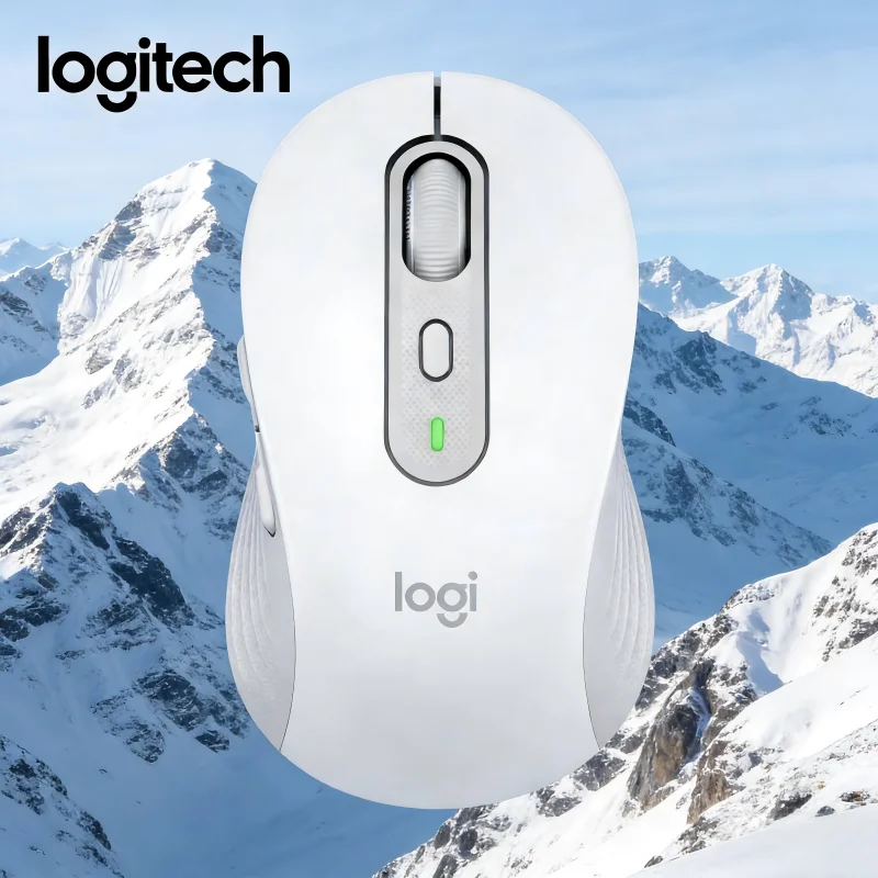 

Беспроводная офисная мышь Logitech M750, удобная для больших рук, с функцией переключения между несколькими устройствами, эргономичная поддержка запястья, мышь для бизнеса.