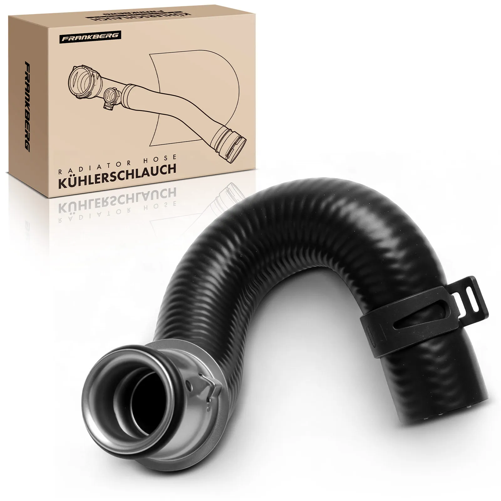 Frankberg 1x Kühlerschlauch Kühlwasserschlauch für Porsche Panamera 97010642500