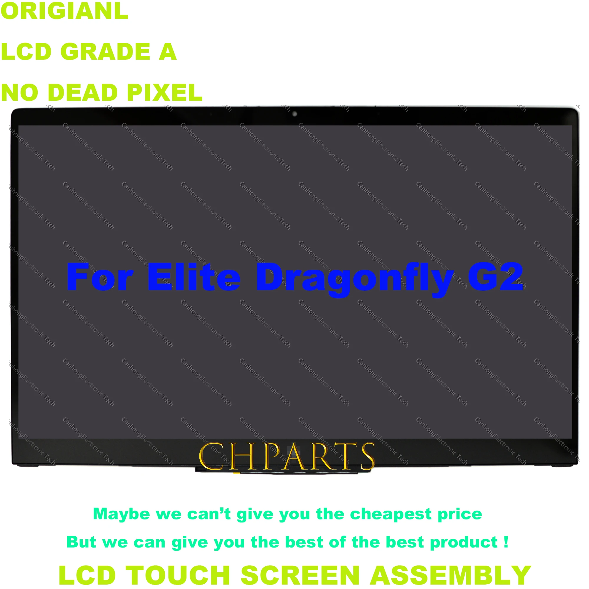 Imagem -03 - Lcd Touch Screen Digitizer Substituição Assembly Fhd Uhd Fit para hp Elite Dragonfly g1 g2 M44360001 M44361-001 M42271-001 13.3