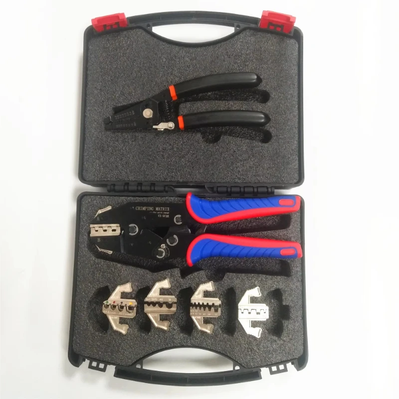 Solar crimping tool VX-9CQK industrial grade steel crimping pliers
