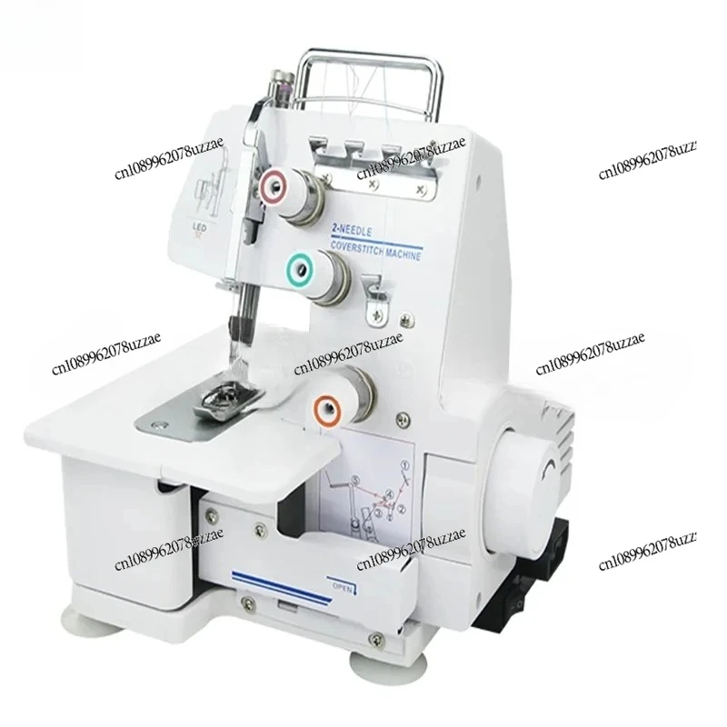 

Household Desktop Four-thread Three-thread Two-thread Hemming Machine, Multi-functional Electric Overlock Sewing Machine