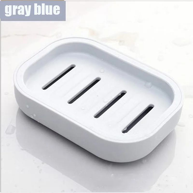 Japanese Simple And Elegant Double-layer Bathroom Drain Soap Dish With Lid Creative Travel Portable Soap Tray Soap Rack