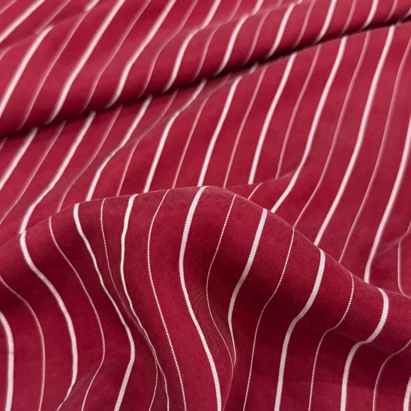 Ткань винно-красная в вертикал – обзор и цена Textile For Sewing