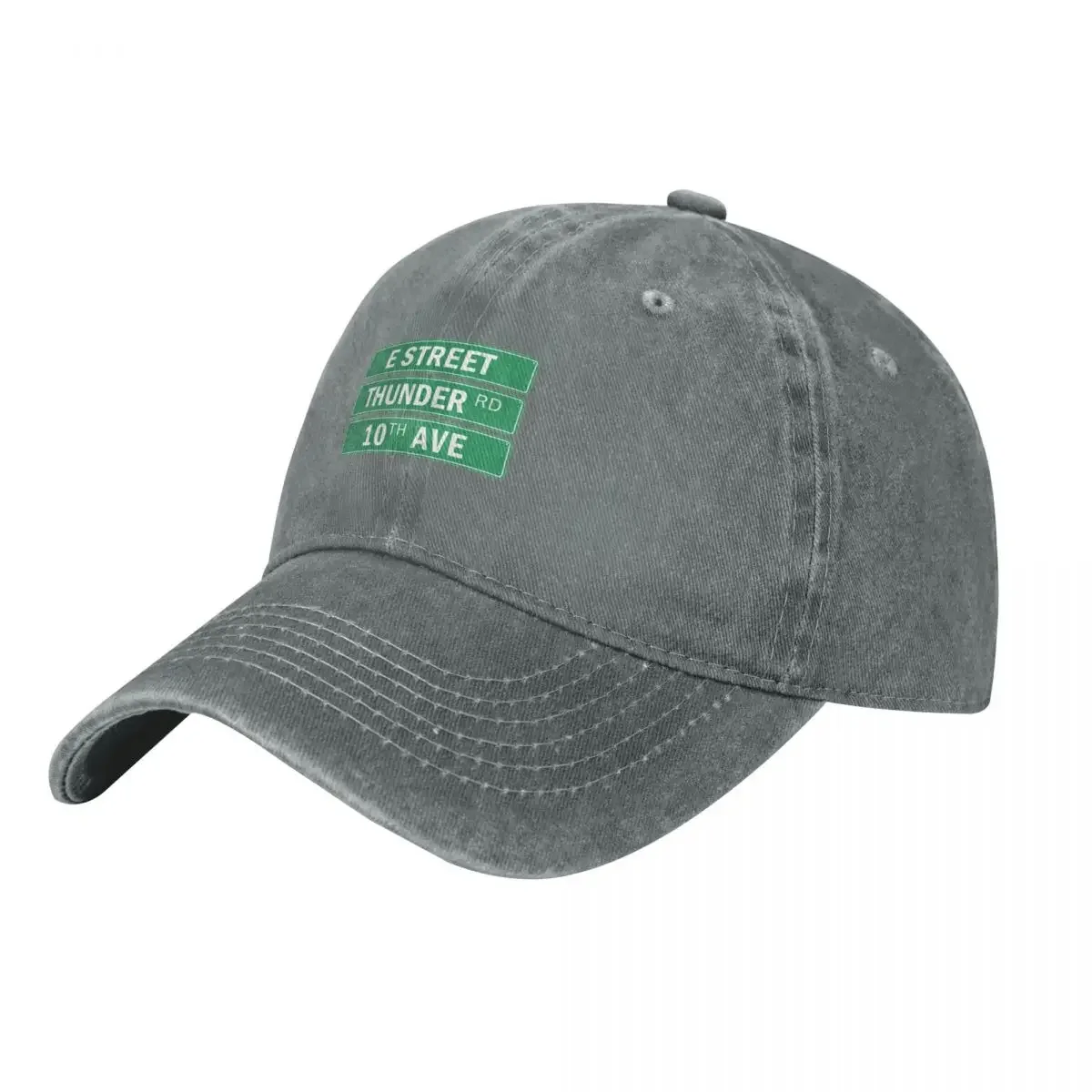 

Springsteen T-ShirtSpringsteen E-Street Thunder Rd Baseball Cap dad hat black Hats For Women Men's