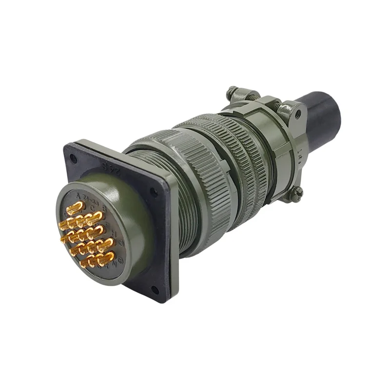 Circular Connectors MIL STD 5015 MIL-C Military Specification Connectors 24-5 24-10 24-11 MS3102 MS3106 MS3108 Plug&Socket