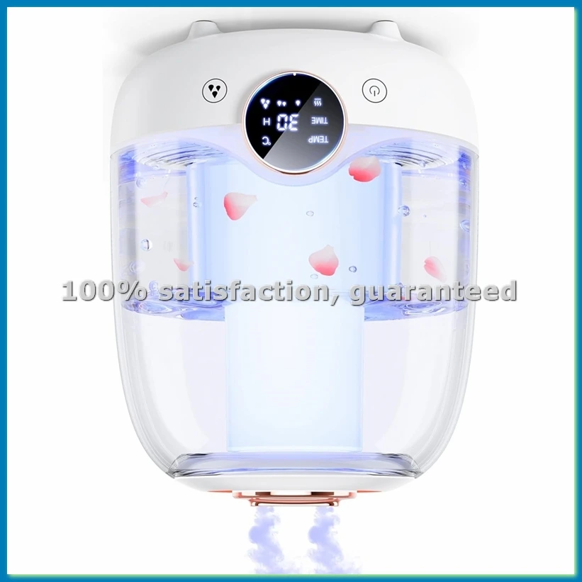 

Humidifiers for Bedroom, 3L Tank for 30H 20dB Quiet Mist Time,Dual Nozzles, LED Lights,for Baby and Large Rooms-ABHG
