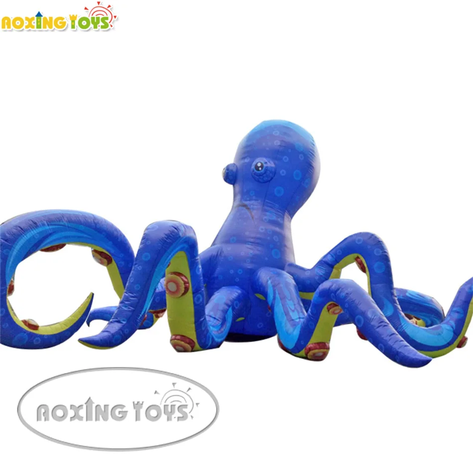 

3M/6M/10M Length Outdoor Giant Inflatable Octopus Cartoon Model For Prak Advertising Yard Decoration For Sale