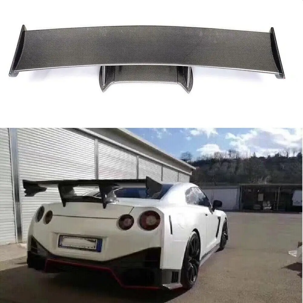 

Carbon Fiber Car Rear Spoiler Deck Lid Wing for Nissan GTR 35 2009-2017