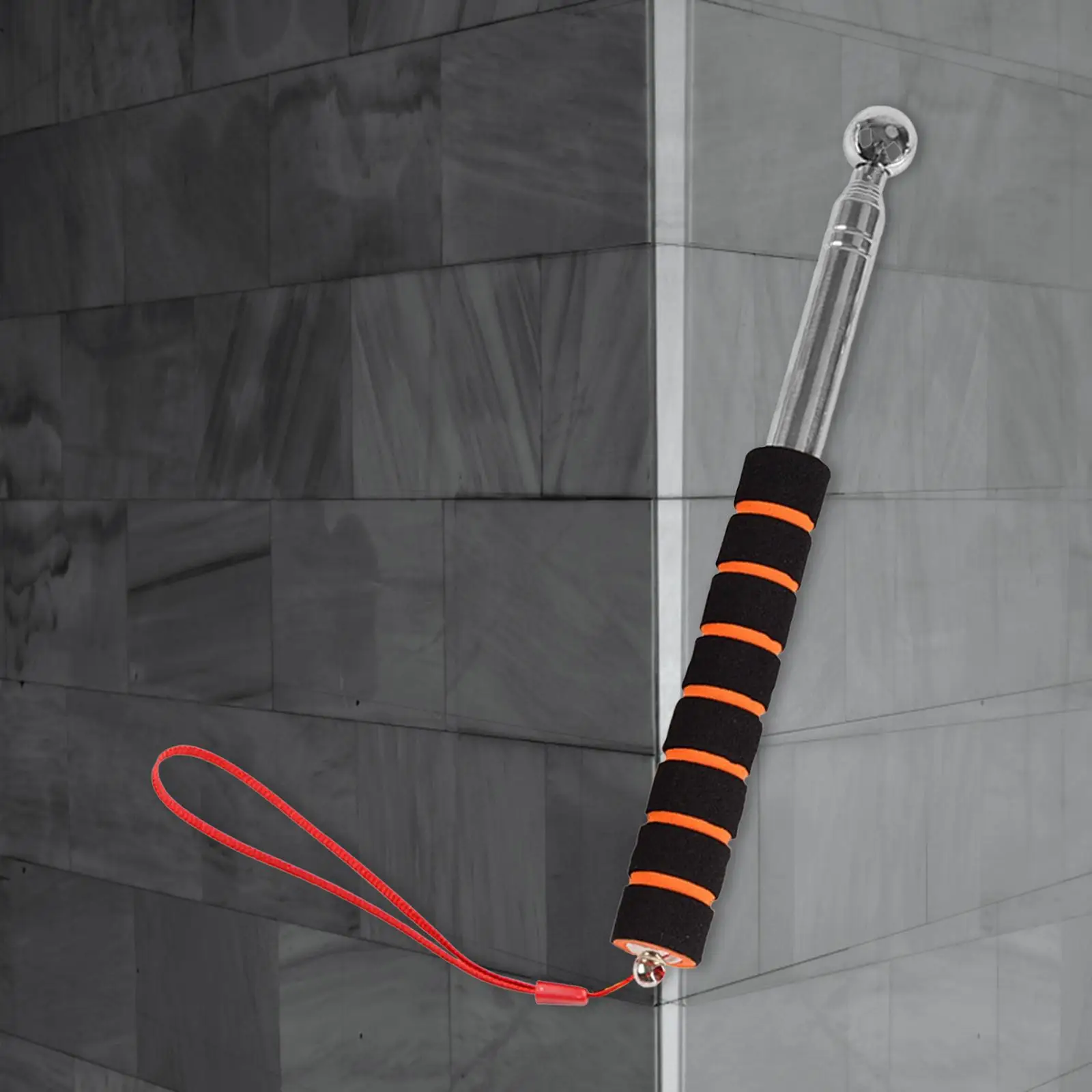 Home Inspection Pole Extendable Shockproof Durable Stainless Steel Hand Tool for Testing Walls and Ceilings