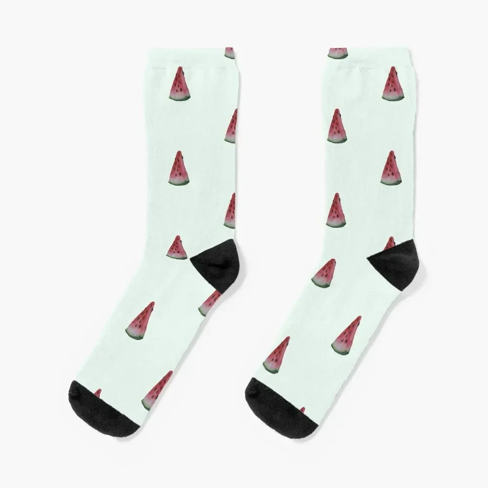 

Watermelon in a watercolor design Socks Lots New year's Men's Socks Luxury Women's