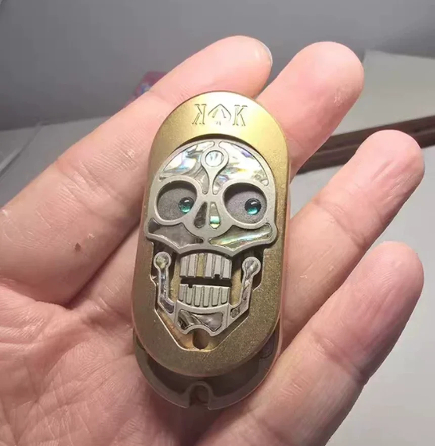 Used EDC SAS King David 2.0 Halloween Limited Edition Stress Relief Toy Pocket Toy Fidget Slider Decompression Toy For Adult