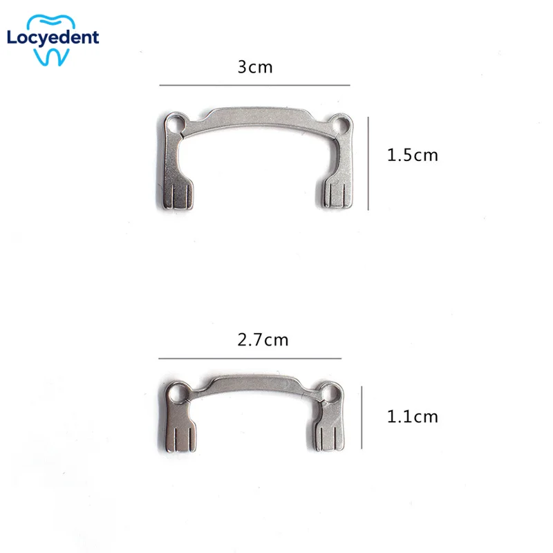Dental Polishing Strip Holder High Crown Low Crown for Teeth Grinding Sanding Shaping Polishing Strip 2Pcs/Set