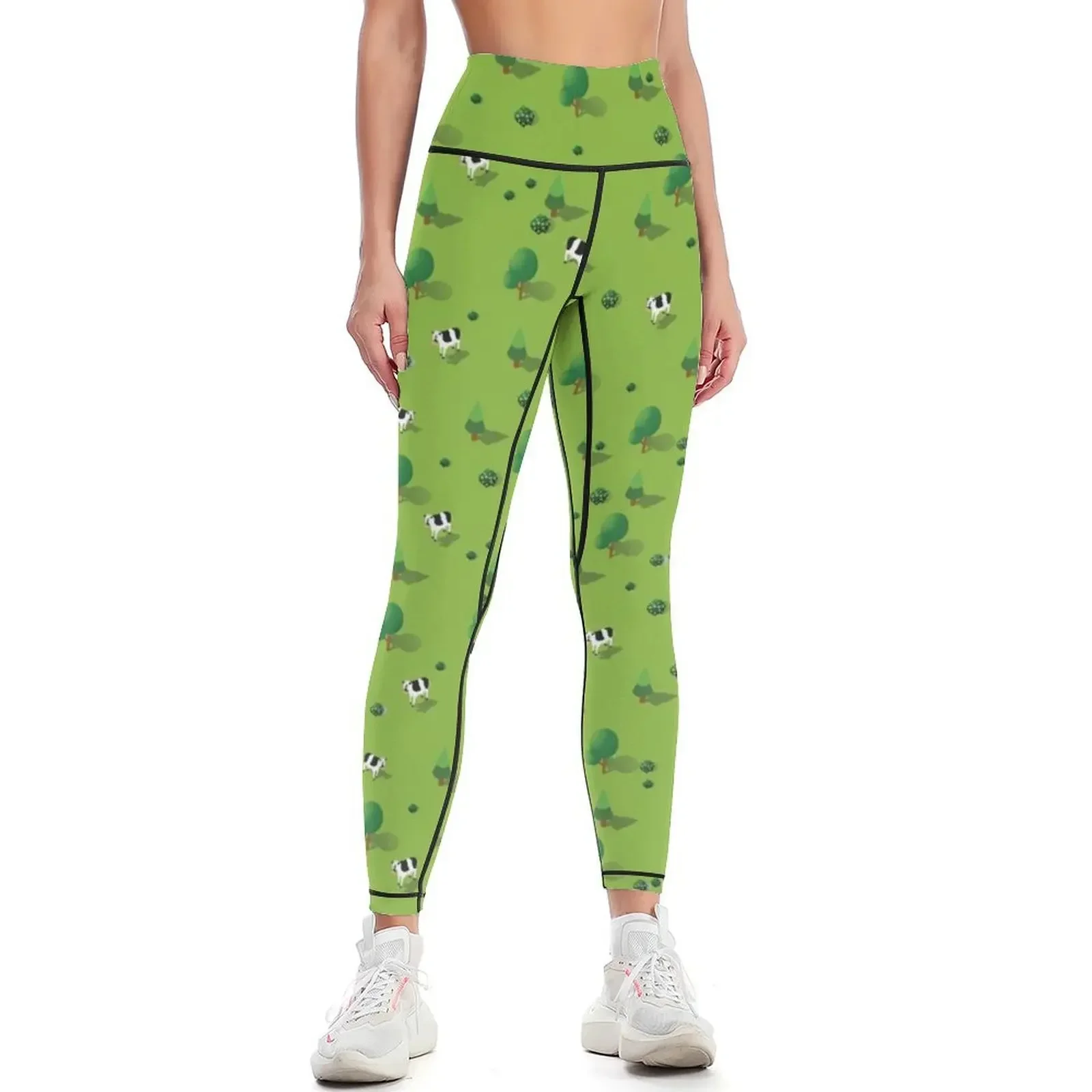 Farm countryside Leggings sports shirts gym Clothing fitness Women's push up gym wear Womens Leggings