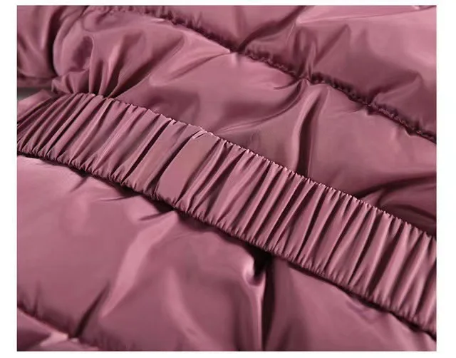 Winter Girls Princess Coat Keep Warm Thicken Kids Jacket Hooded Zipper Fur Collar Outerwear Children\'s Clothing 4 5 6 8 10 Years