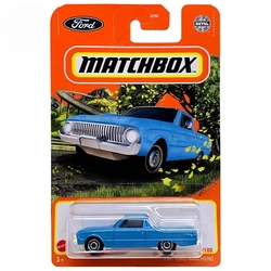 Original Mattel Matchbox Car 1/64 Metal Diecast 96/100 1961 Ford Ranchero 30782 Vehicle Toys for Boys Collection Birthday Gift