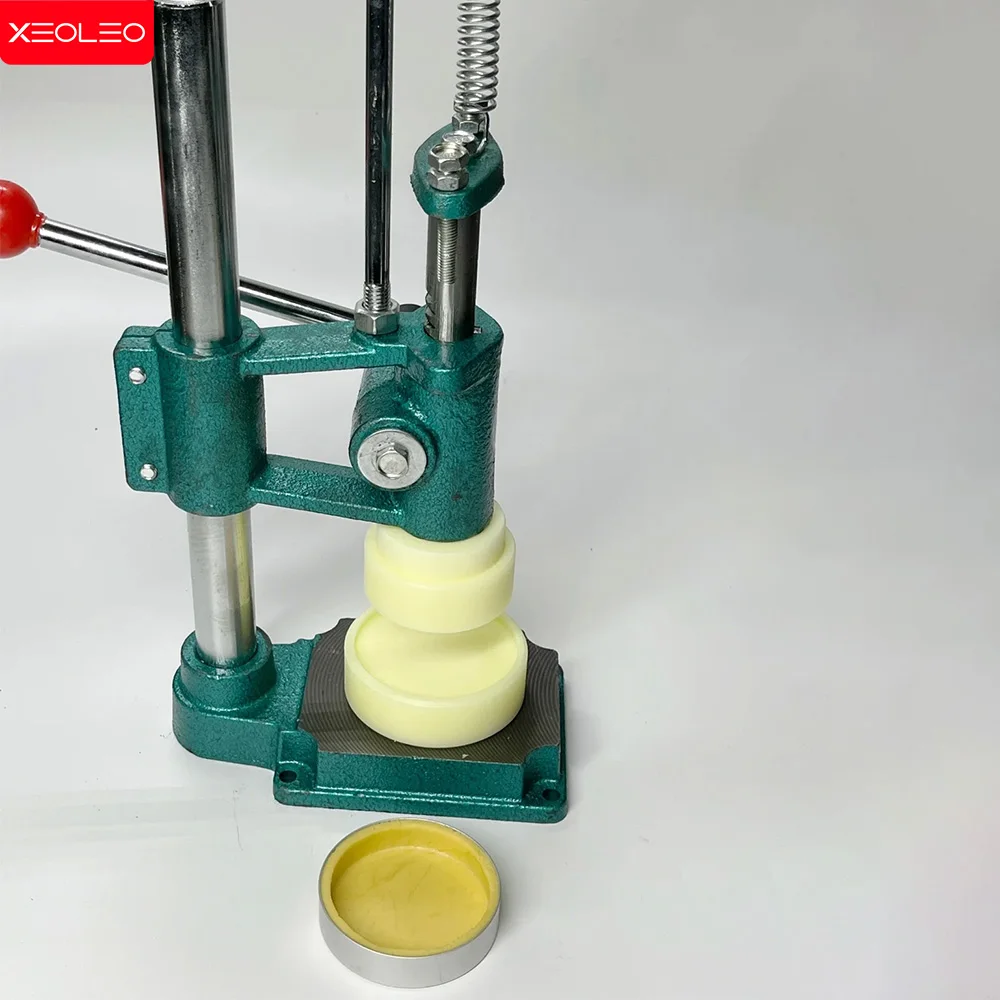 XEOLEO 수동 에그 타르트 크러스트 프레서 기계, 디저트 푸딩 컵 케이크 성형 기계, 에그 타르트 쉘 프레스 기계