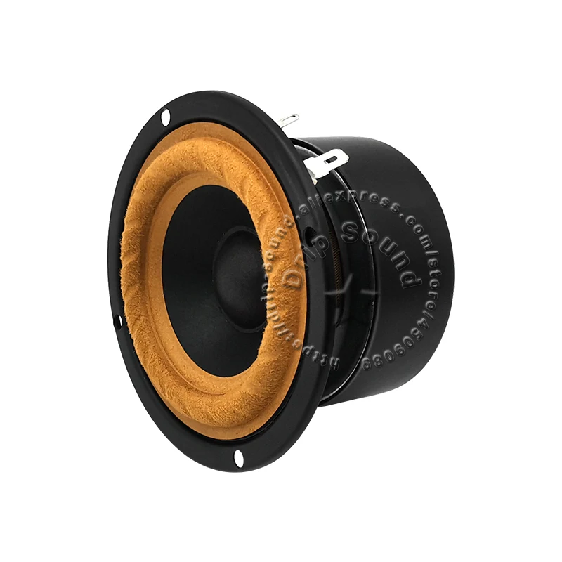 3 "/3,5" дюйма 15 Вт 4 Ом 8 Ом полнодиапазонный динамик автомобильная аудио стерео НЧ-динамик громкоговоритель звуковой сигнал труба тканевый край
