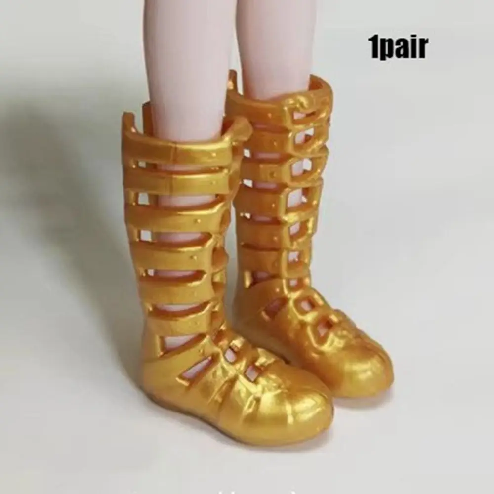 Sapatos de salto alto para boneca, botas super modelo, sandálias casuais, acessórios diy, 30cm, 1/6