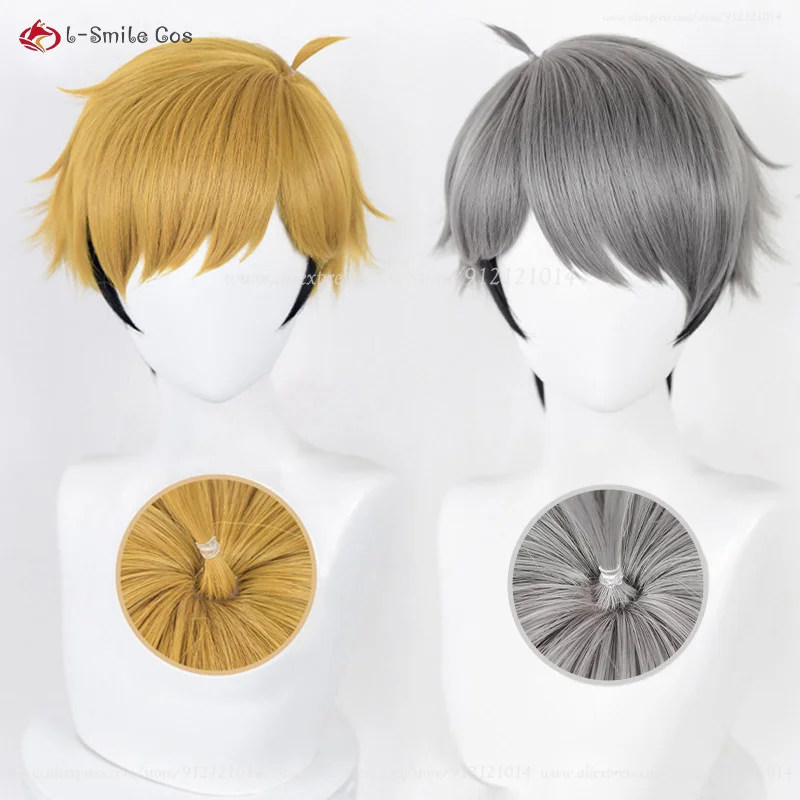 Anime Cosplay Party Wig, Kozume Kenma, Oikawa Tooru, Hinata Shoyo, Kei Tsukishima, Miya Osamu, Atsumu Shimizu, Kiyoko, Alta Qualidade