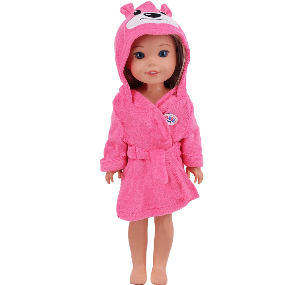 ملابس دمية بألوان قوس قزح للأطفال ، فستان لطيف ، ملابس يومية ، بدلة ، إكسسوارات دمية بولا رينا ، هدايا ألعاب ، 14.5in ، 32-34