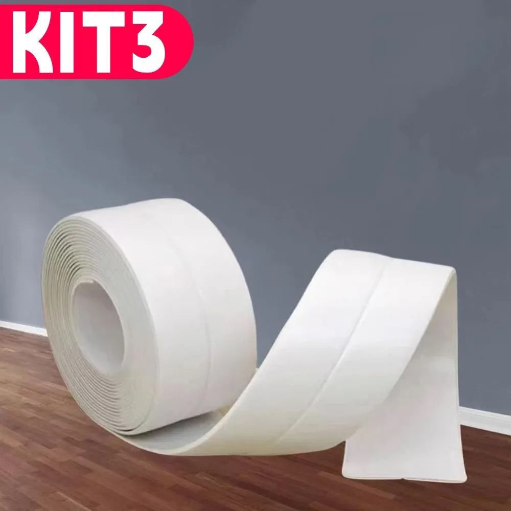 Fita Isolante de Silicone Autofusão com Alta Resistência Térmica e a Vazamentos, Perfeita para Vedação de Tubos e Conexões