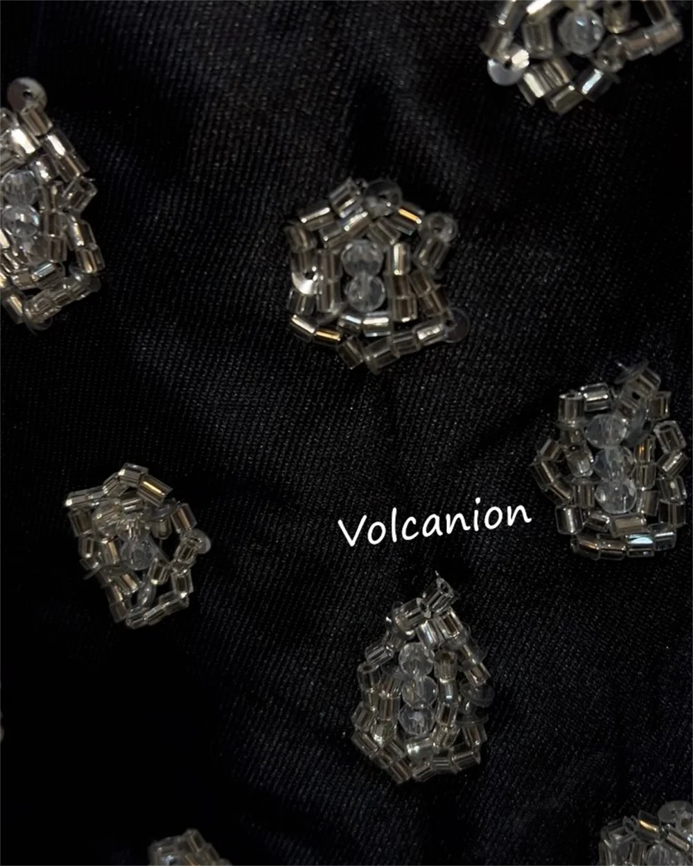 カスタマイズされたシャルムーズビーズマーメイド O ネックミディドレスオーダーメイドの機会イブニングエレガントなファッション高品質