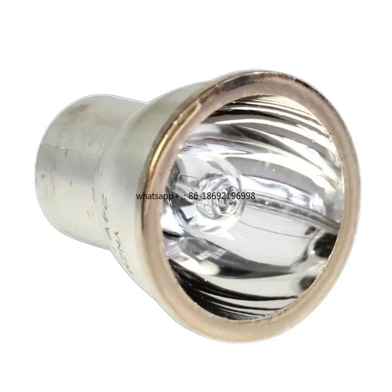 2026--24V50W aluminum cup, red light bulb, aluminum coated light cup
