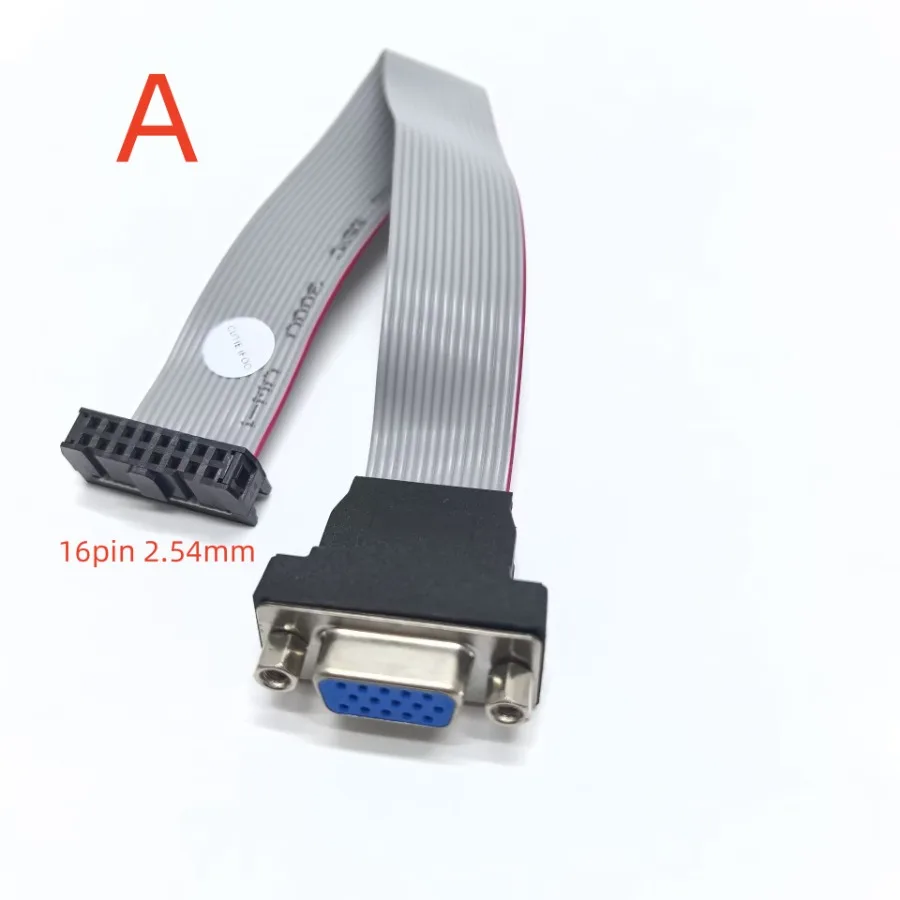 اللوحة الرئيسية بطاقة الرسومات المتكاملة VGA واجهة 2.54 مللي متر 2.0 مللي متر 12Pin 14Pin 16Pin أنثى إلى 15Pin قوس GPU تمديد كابل