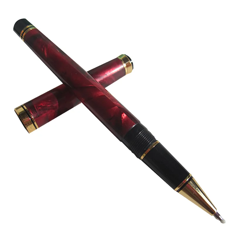 

Chinese Brand Hero 271 Early Inventory Orb Flower Stem Black Ink Blue Ink Pen