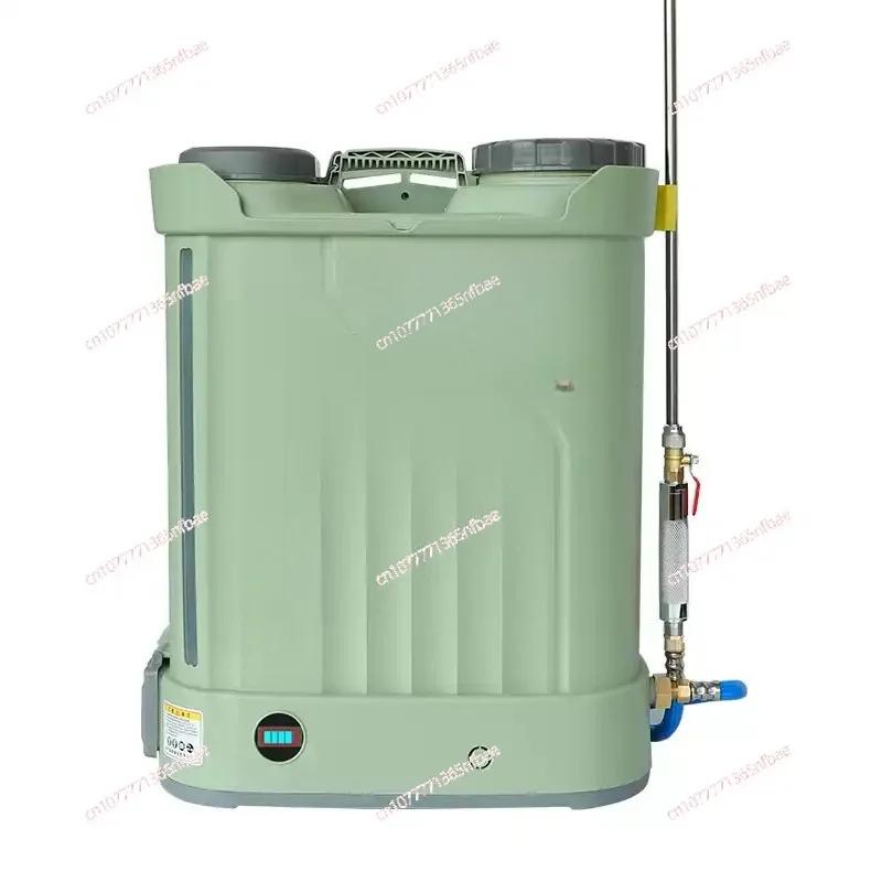Four-cylinder pump agricultural sprayer, stirring and flushing electric sprayer, lithium battery backpack disinfection high-pres