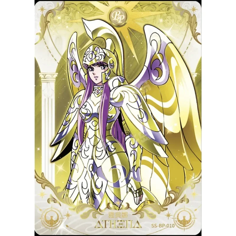 KAYOU الأصلي سانت سيا بطاقة شخصيات كرتونية نادر UR BP مجموعة كاملة بطاقات واحدة جمع اللعب أثينا البابا بوسيدون