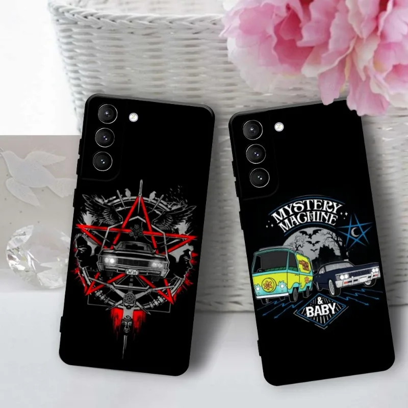 For S23 Ultra Supernatural TV Phone Case for Samsung Galaxy S22 23 21 S20 FE Ultra S10 S9 S8 Plus S10e Note 20Ultra 10Plus Cover